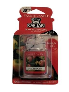 NEW Yankee Candle Macintosh Car Air Freshener